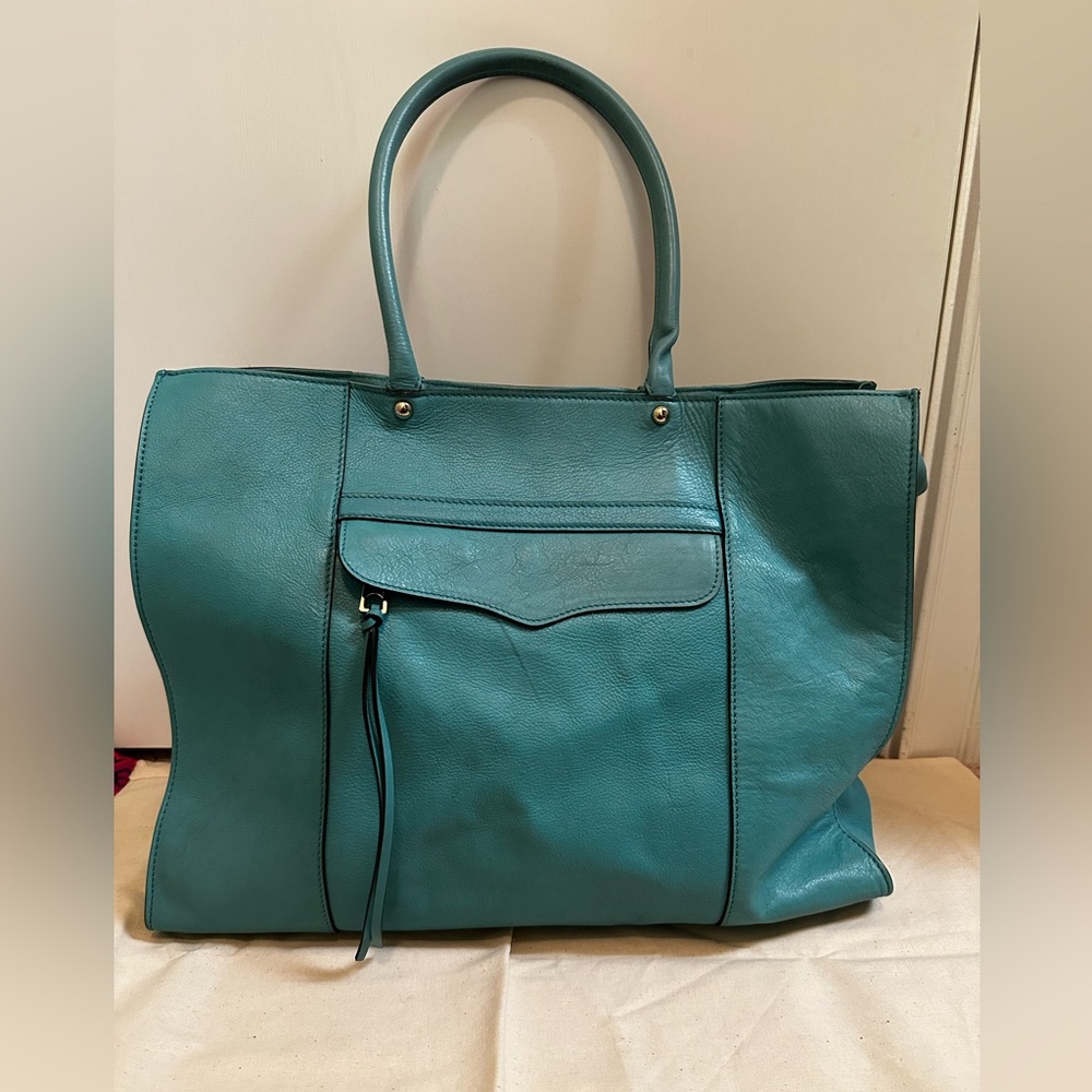 Huge Rebecca Minkoff leather tote